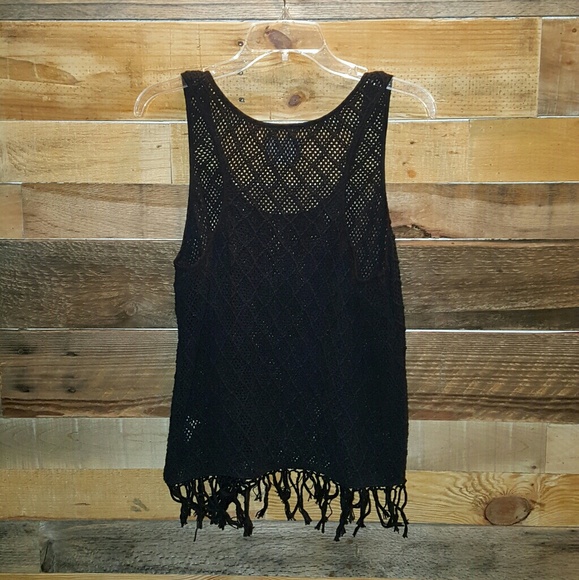 DENIM & SUPPLY CROCHET TANK - Picture 2 of 6